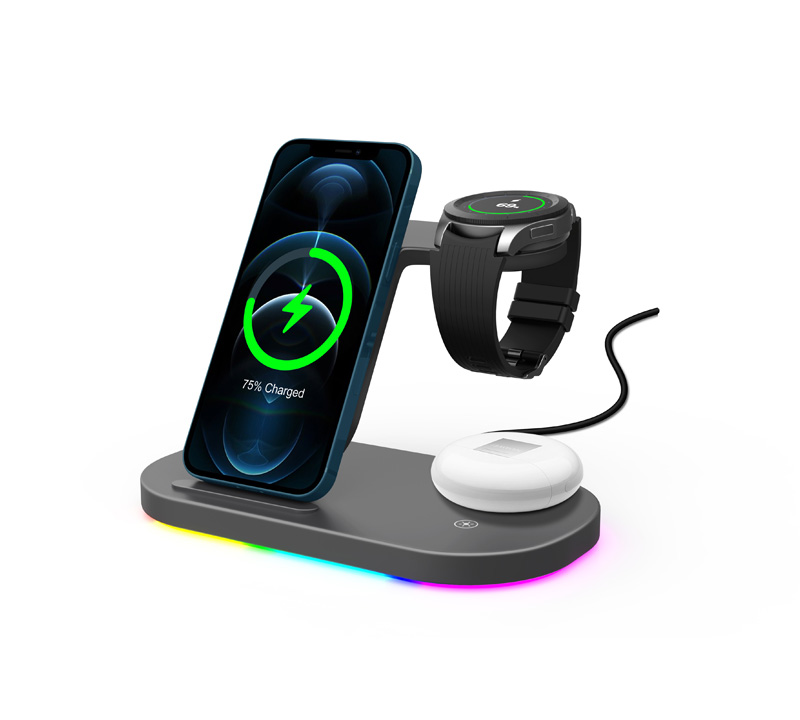 20.5W Wireless Charger 3 in 1 for Smart phones,Earbuds and Galaxy Watches
